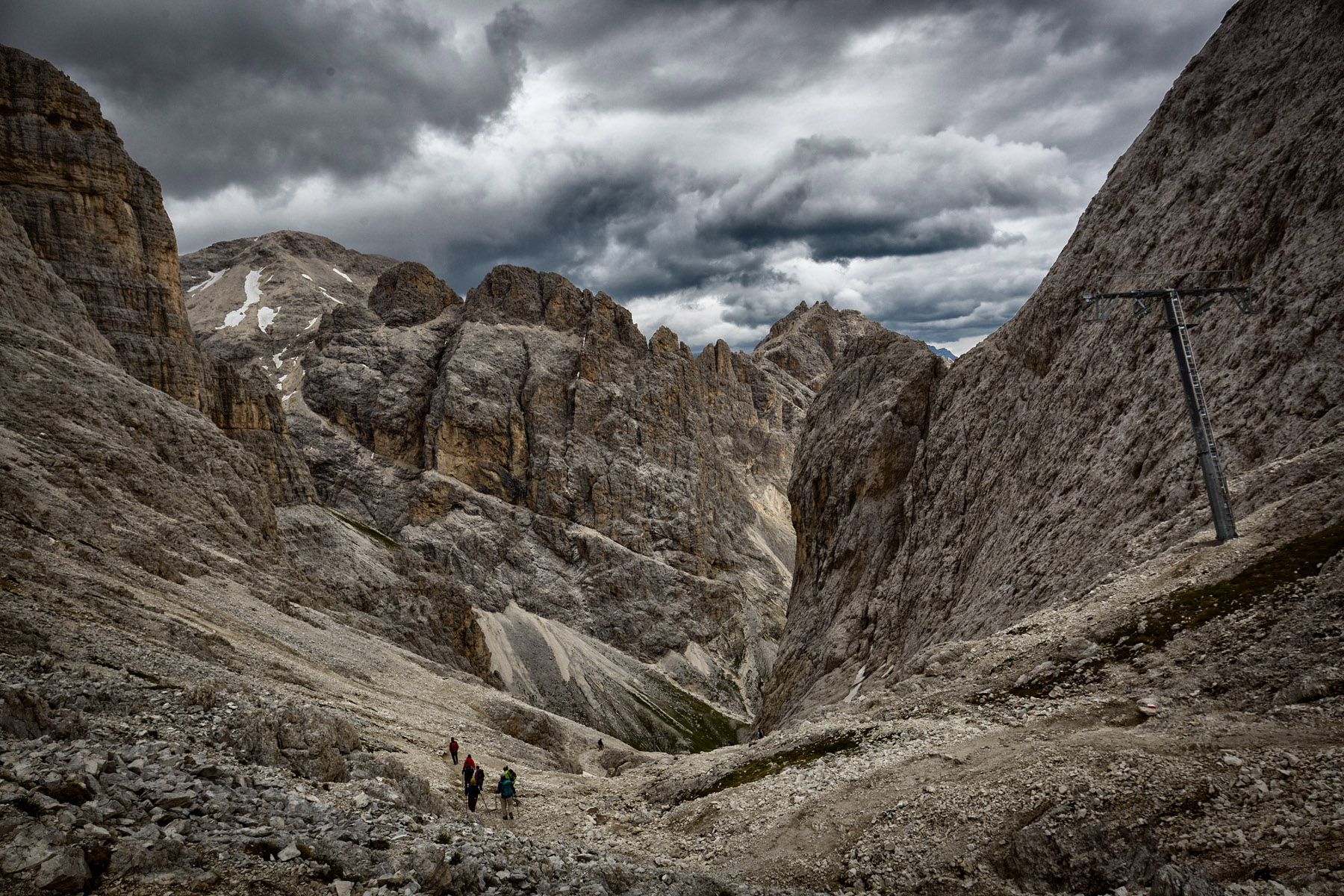Passo Laurino presso le Torri del Vajolet IMG5497